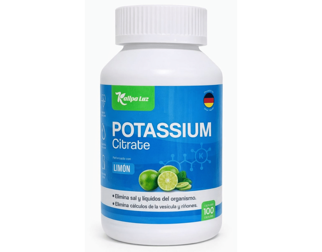 Citrato de Potasio 500 mg (100und)