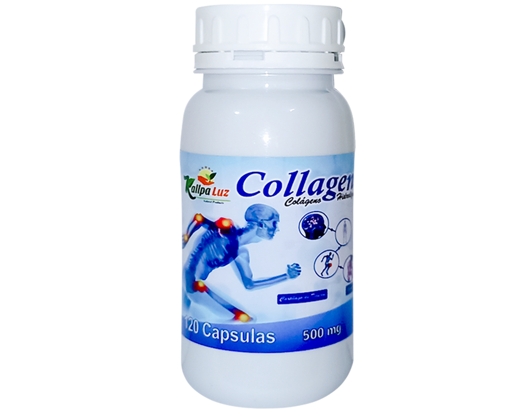 colageno hidrolizado 500 mg 120 capsulas