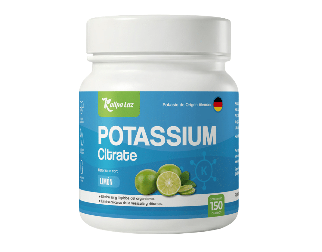CITRATO DE POTASIO C LIMON 150gr