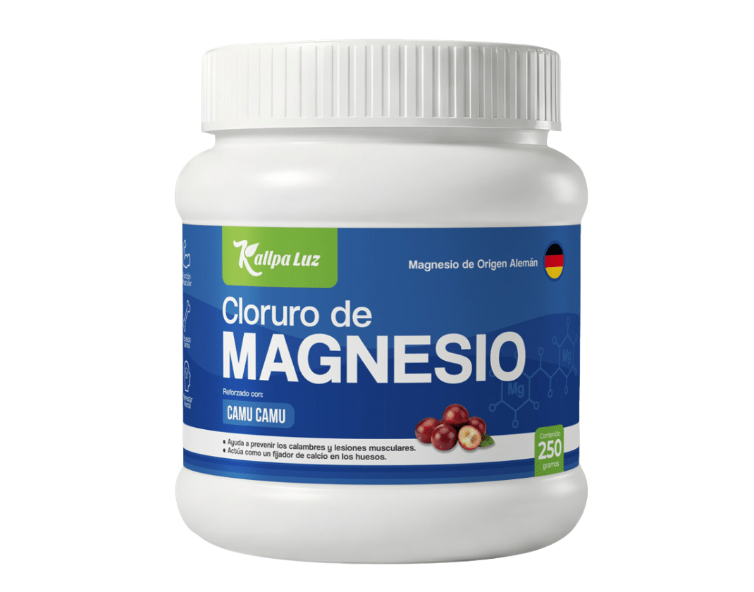 Cloruro de Magnesio y camu camu 250gr