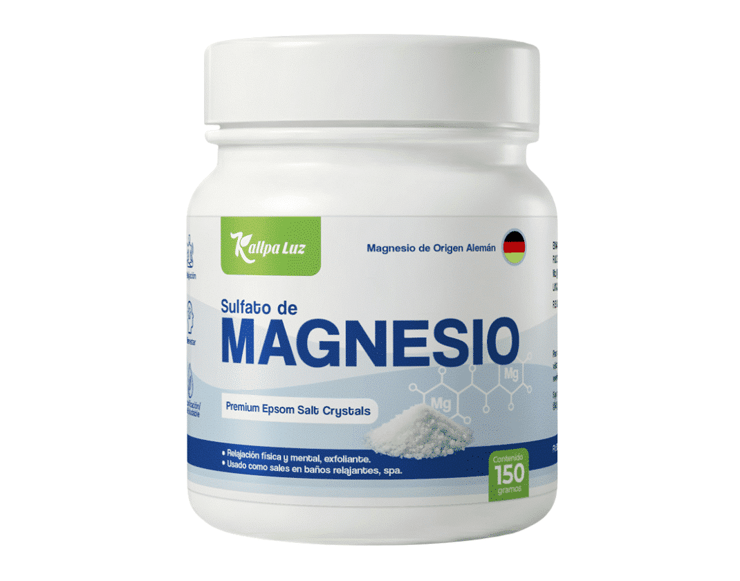 Sulfato de Magnesio - Sal de Epsom 150gr